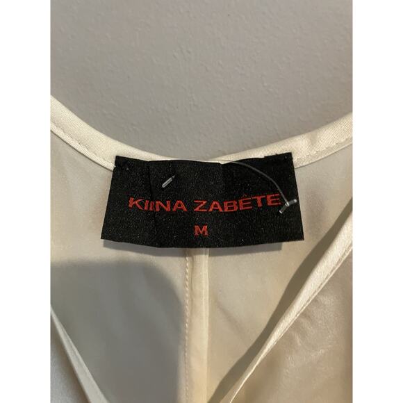Kirna Zabete Silk Blend Camisole - Size m - Picture 3 of 5